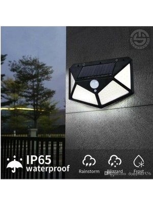 İlk El Grup Ieg™ Solar Bahçe Aydınlatma Lambası 100 LED