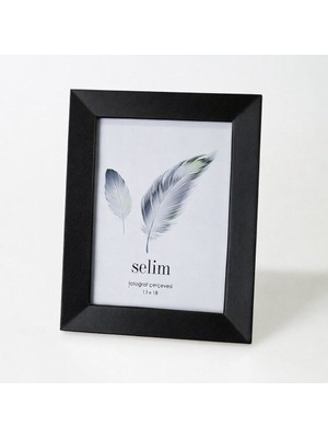 By Selim Selim Plain Çerçeve 13X18 cm Siyah 099RNK85RS