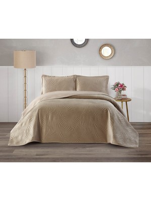 Munih Tek Kişilik Yatak Örtüsü - Taş