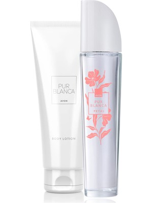 Avon Pur Blanca Petal Kadın Parfüm ve Vücut Losyonu Paketi