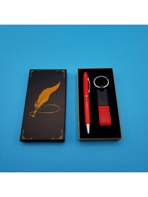 İlk El Grup Ieg™ Deri Anahtarlık ve Touchpen Kalem