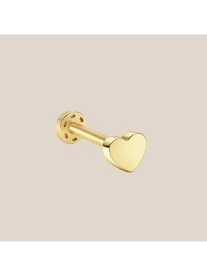 Altıntaş Minik Kalp Altın Tragus