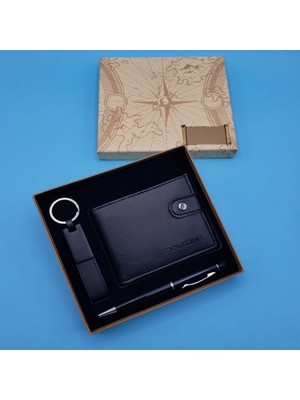 İlk El Grup Ieg™ Siyah Touchpen Kalem Anahtarlık ve Cüzdan