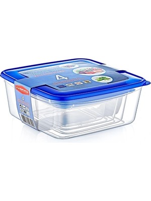 K-Yonlineticaret 4'lü Kare Saklama Kabı Seti