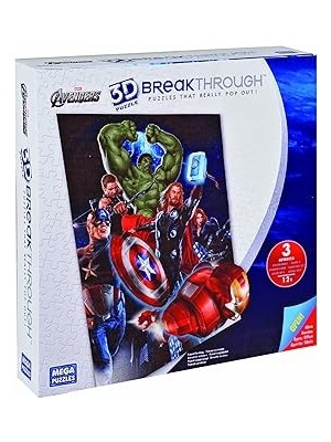 SHC4200 Mega Puzzle 300 Parça 3 Boyutlu Puzzle Breakthroug