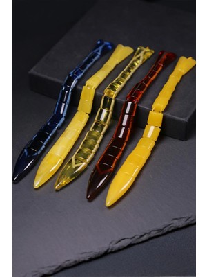 Tesbihkenti Usta Işçilik 5 Renk Balık Tesbih Seti