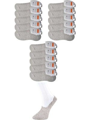 İlk El Grup Ieg™ Gri Erkek Babet Çorap 15 Çift