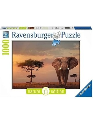 SHC4200 Ravensburger 1000 Parça Masai Mara’da Fil Puzzle