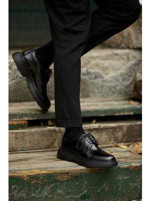 Faruk Balkanas Villani Model Hakiki Natural Deri Eva Taban Casual Ayakkabı