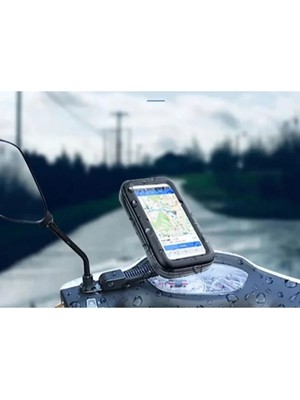 K-Yonlineticaret Su Geçirmez Motosiklet Telefon Tutucu