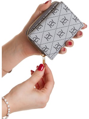 Newish Kadın Mini Cüzdan Fermuarlı  Çok Bölmeli Kartlık ve Bozuk Para Bölmeli Küçük Cüzda - NEW392