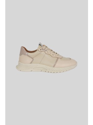 Eschi Kadın Günlük Hakiki Deri Sneaker Kaydırmaz Taban Esnek Rahat Ortopedik Spor Ayakkabı