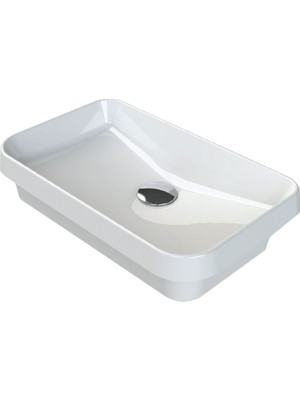 Turkuaz Grand 49X30 cm Tezgah Üstü Lavabo
