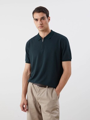 Lc Waikiki Yeni Sezon Polo Yaka Penye Erkek Tişört