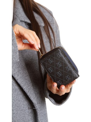 Newish Kadın Mini Cüzdan Fermuarlı  Çok Bölmeli Kartlık ve Bozuk Para Bölmeli Küçük Cüzda - NEW392