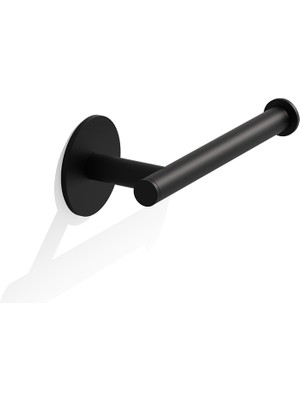 Decor Walther Basic Sk Tuvalet Kağıtlık, Yedek, Yapışkanlı - Mat Siyah