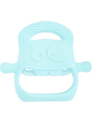 Eco Lounge Mavi Bebek Silikon Diş Kaşıyıcı