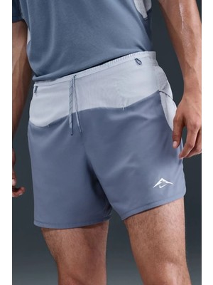 Nike Trail Second Sunrise Dri-Fıt Adv Brief-Lined Running Shorts Astarlı Erkek Koşu Şortu Açık Mavi