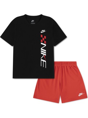 Nike Nıke Lap Mesh Short Set Erkek Çocuk Tişört-Şort Takım 86N719