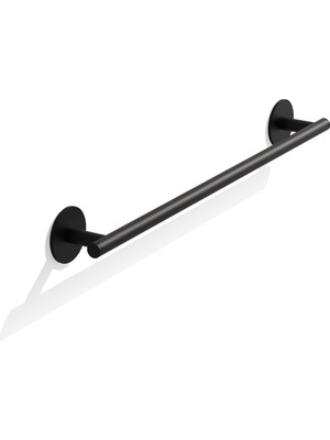 Decor Walther Basic Sk Havluluk, Uzun, 51CM, Yapışkanlı - Mat Siyah