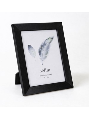 By Selim Selim Plain Çerçeve 15X20 cm Siyah 099RNK86RS