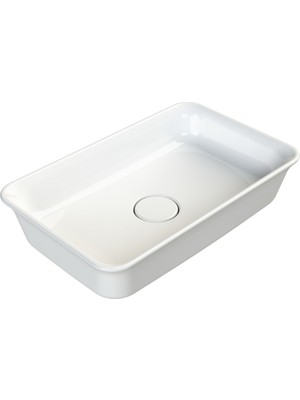 Turkuaz One Plus 60X38 cm Tezgah Üstü Lavabo