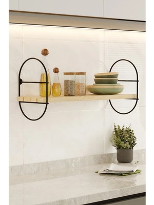 Bino Mutfak Rafı Baharatlık Organizer Düzenleyici Duvar Rafı Baharat Rafı Metal Paslanmaz Raf