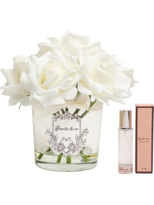 Guerlie and Co. Beyaz 7 Gül Gümüş