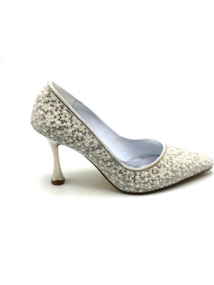 Sherens DA-100 Kadın Incili Taopuklu Ayakkabı