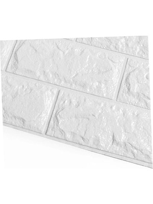 K-Yonlineticaret 3D Tuğla Desenli Kendinden Yapışkanlı Duvar Paneli 58X38 cm