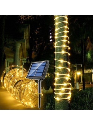 K-Yonlineticaret 10 Metre Güneş Enerjili Hortum LED Işık
