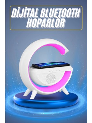 Eco Lounge Yeni Nesil Bluetooth Hoparlör Speaker 5.0 Taşınabilir G Şeklinde Powerbankli