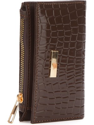 Newish Kadın  Suni Deri Küçük Boy Kartlık ve Bozuk Para Bölmeli Cüzdan - NEW393