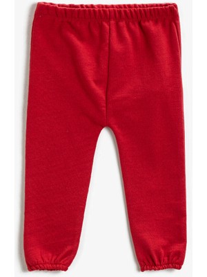 Koton Pamuklu Beli Lastikli Eşofman Altı