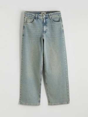 LC Waikiki Indigo Boyfriend Kadın Jean Pantolon