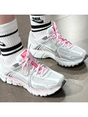 Nike Zoom Vomero 5 Womens Sneaker Reflektörlü Kadın Günlük Spor Ayakkabı Beyaz