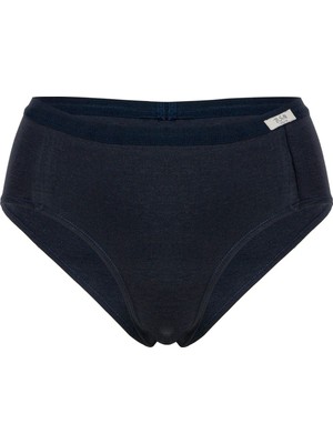 BSM Kadın Supima Pamuk Bato Külot Lacivert M