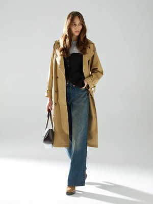 LC Waikiki Indigo Baggy Fit Kadın Jean Pantolon