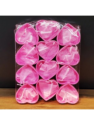K-Yonlineticaret Pembe Kalpli Tül Kese