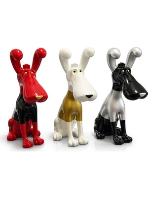Polyester Sevimli Köpek Figürü
