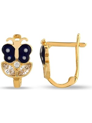 Şehrin Kuyumcusu Altın Çocuk Küpesi