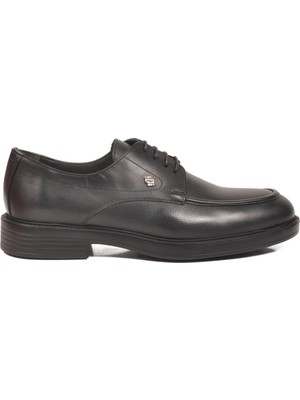 Ayakmod Siyah Hakiki Deri Erkek Günlük Ayakkabı 618 M