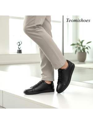 Siyah Büyük Beden Sneaker