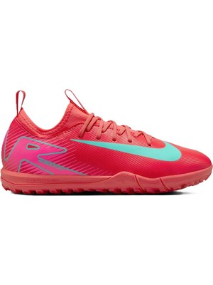 Nike Mercurial Air Zoom Vapor 16 Academy Tf Çoraplı Çocuk Halı Saha Ayakkabısı Kırmızı