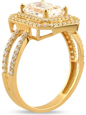 Şehrin Kuyumcusu Altın Baget Yüzük