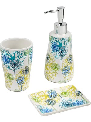 Belirtilmemiş Buket 3'lü Banyo Seti CB17396-8