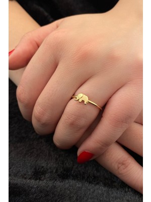 Fiyonk Kuyumculuk 14 Ayar Altın Fil Yüzük