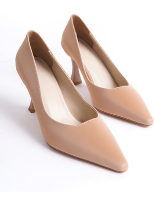 Zerenyus Cordelia Premium Nude Saten Stiletto 7 cm