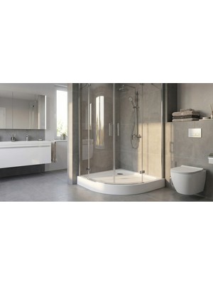 Hygge Oval Monoblok Duş Teknesi