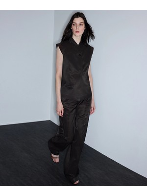 İpekyol Belden bağlamalı wide leg pantolon IS1260003099074